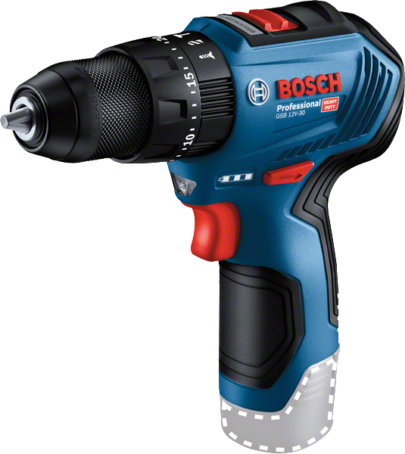 Akumulatorska vibraciona bušilica-odvrtač GSB 12V-30 Professional - 1