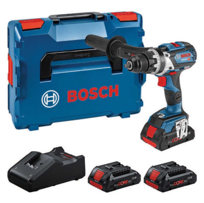 Kombinovani komplet: Akumulatorska vibraciona bušilica GSR 18V-110 C + 3x PC 18V 4.0 Ah + GAL 18V-40 + L-BOXX - 1