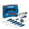 Komplet alata: GSR 18V-65 + 2x GBA 18V 5.0Ah + GAL 18V-40 + 19-delni set ručnog alata - 2