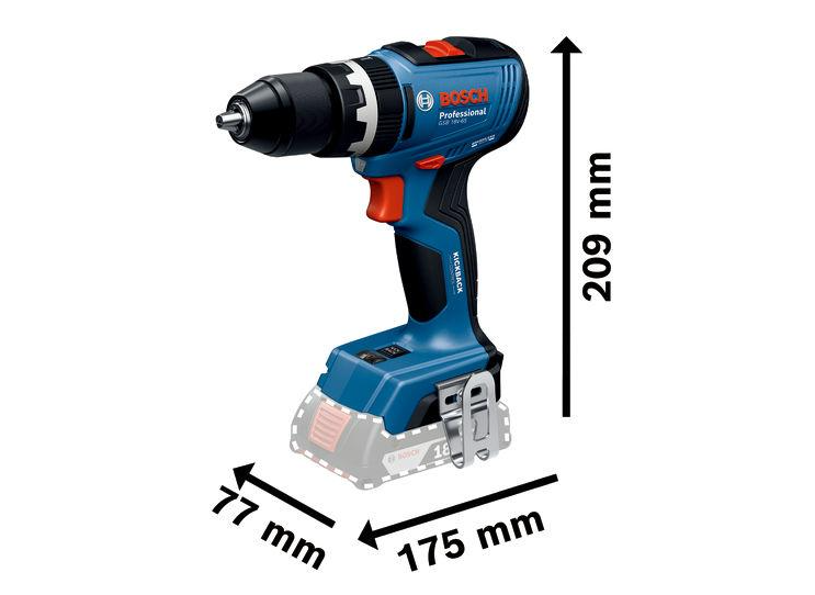 BOSCH Kombinovani set od 5 alata od 18 V: GSB+GBH+GWS+GSA+GLI+3x5+GAL 0615A5007S - 2