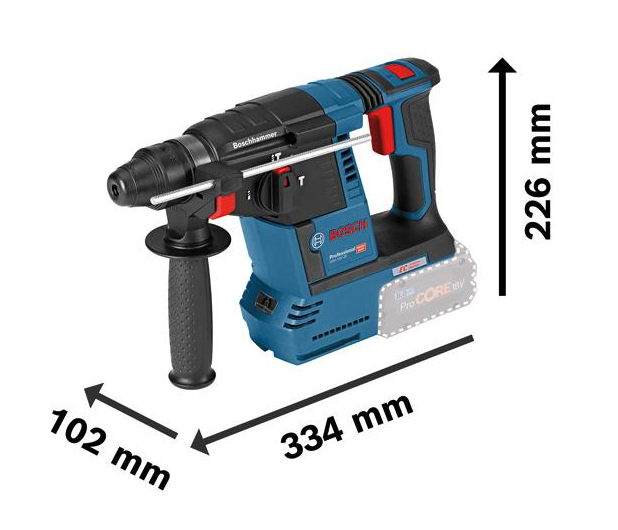 BOSCH Kombinovani set od 5 alata od 18 V: GSB+GBH+GWS+GSA+GLI+3x5+GAL 0615A5007S - 3