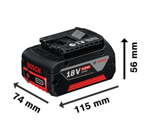 BOSCH Kombinovani set od 5 alata od 18 V: GSB+GBH+GWS+GSA+GLI+3x5+GAL 0615A5007S - 7