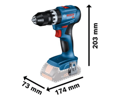 Komplet od 2 alata od 18 V: GSB 18V-45 + GWS 18V-8 + 2 x GBA 4.0 Ah + GAL 18V-40 + RAF BAG - 4