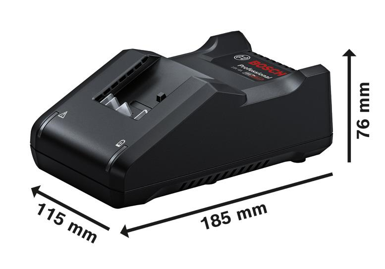BOSCH Komplet od 2 alata od 18 V: GSR 18V-45 + GBH 18V-22 + 45-delni set bitova odvrtača + 3-delni SDS plus-5 set hamer burgija + 2 x GBA 18V 4.0 Ah + GAL 18V-40 sve u kartonu 0615V0003D - 6