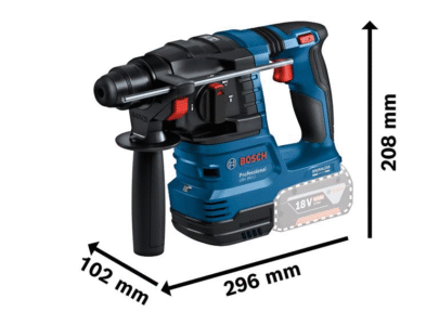 Komplet od 2 alata od 18 V: GSR 18V-45 + GBH 18V-22 + 45-delni set bitova odvrtača + 3-delni SDS plus-5 set hamer burgija + 2 x GBA 18V 4.0 Ah + GAL 18V-40 sve u kartonu - 7