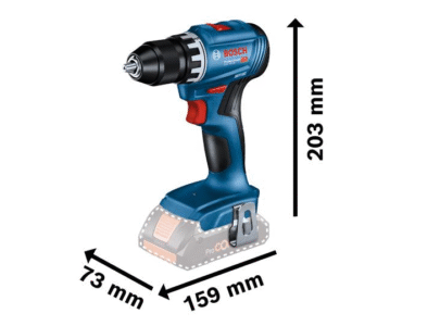 Komplet od 2 alata od 18 V: GSR 18V-45 + GBH 18V-22 + 45-delni set bitova odvrtača + 3-delni SDS plus-5 set hamer burgija + 2 x GBA 18V 4.0 Ah + GAL 18V-40 sve u kartonu - 8