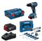 Komplet alata: GSR 18V-65 + 2x GBA 18V 5.0Ah + GAL 18V-40 + 19-delni set ručnog alata - 1