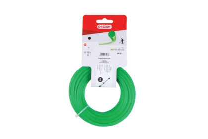OREGON 69-418 Silk za trimer, kockasti zelen 3.0mm x 15m 064889 - 1
