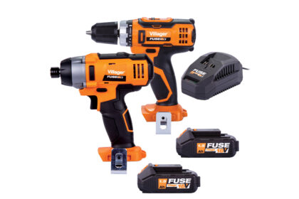 VILLAGER Fuse set akumulatorska busilica VLN 3220 + akumulatorski udarni zavrtac VLN 3420 066251 - 1
