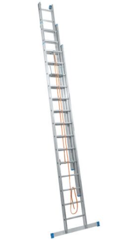 Merdevine aluminijumske 3 x 16 istezajuće - 1