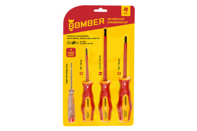 Set VDE odvijača/šrafcigera Bomber 4 kom - 1