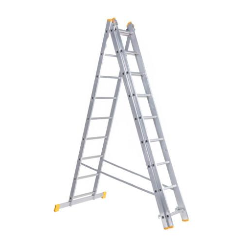 BOMBER Merdevine aluminijumske 3 x 9 077099 - 2
