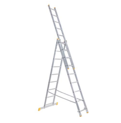 BOMBER Merdevine aluminijumske 3 x 9 077099 - 1