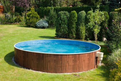 MOUNTFIELD AZURO Wood Bazen 3,6 x 1.2m 080190 - 1