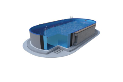 Ibiza oval – 4.16 x 8.00 x 1.20 m - 2
