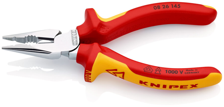 KNIPEX zašiljena kombinovana klešta 1000V VDE izolovana 145mm 08 26 145 - 4
