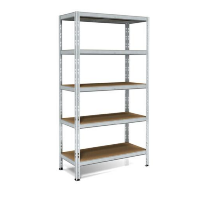 Metalna polica POKERINO 180 x 90 x 40 cm 5 x 200 kg - pocinkovana - 1