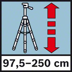 Građevinski stativ BT 250 Professional - 3