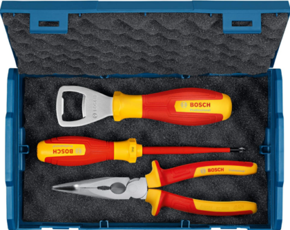 BOSCH 3-delni novogodišnji set VDE alata u L-BOXX Mini koferu 1600A035DG - 1