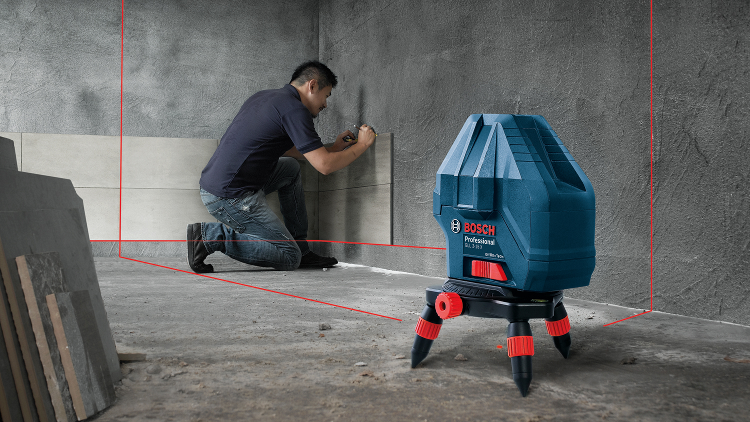 BOSCH GLL 3-15 X Laser za linije 0601063M00 - 2