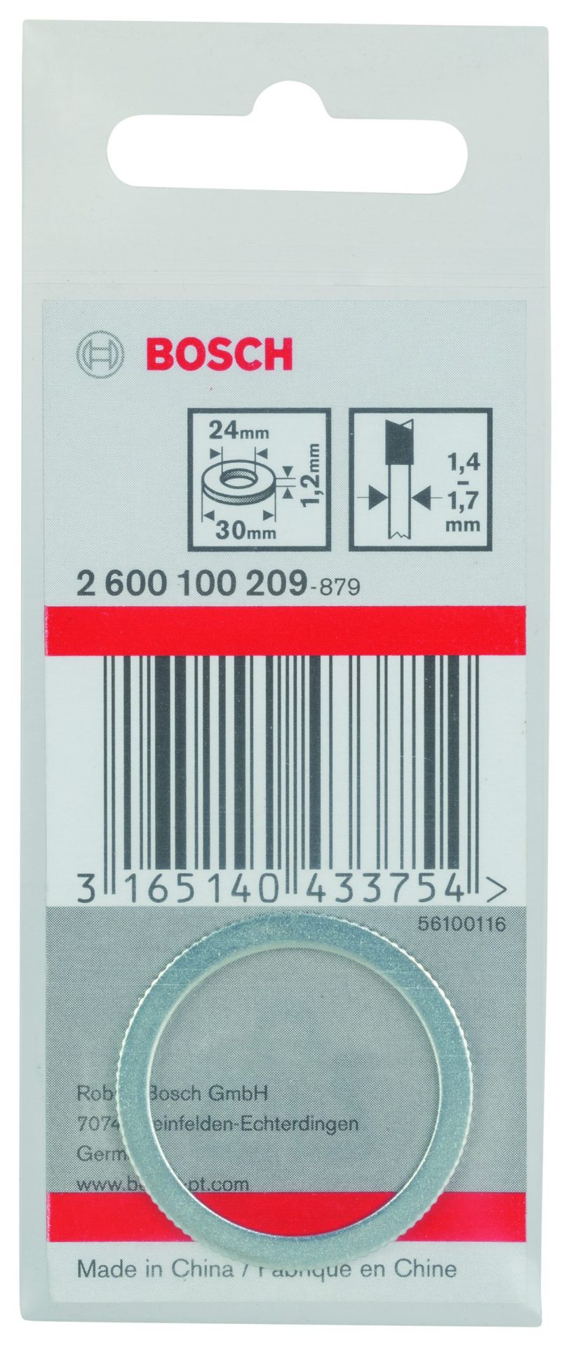 BOSCH Redukcioni prstenovi za listove kružne testere 2600100209 - 2