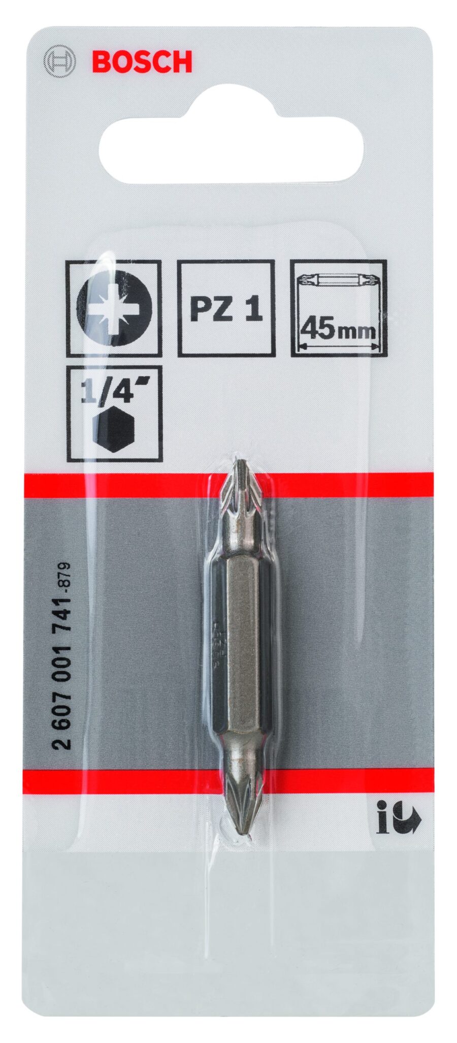BOSCH Pakovanja Extra Hard dvostranih nastavaka za odvrtače, Pozidriv 2607001741 - 2