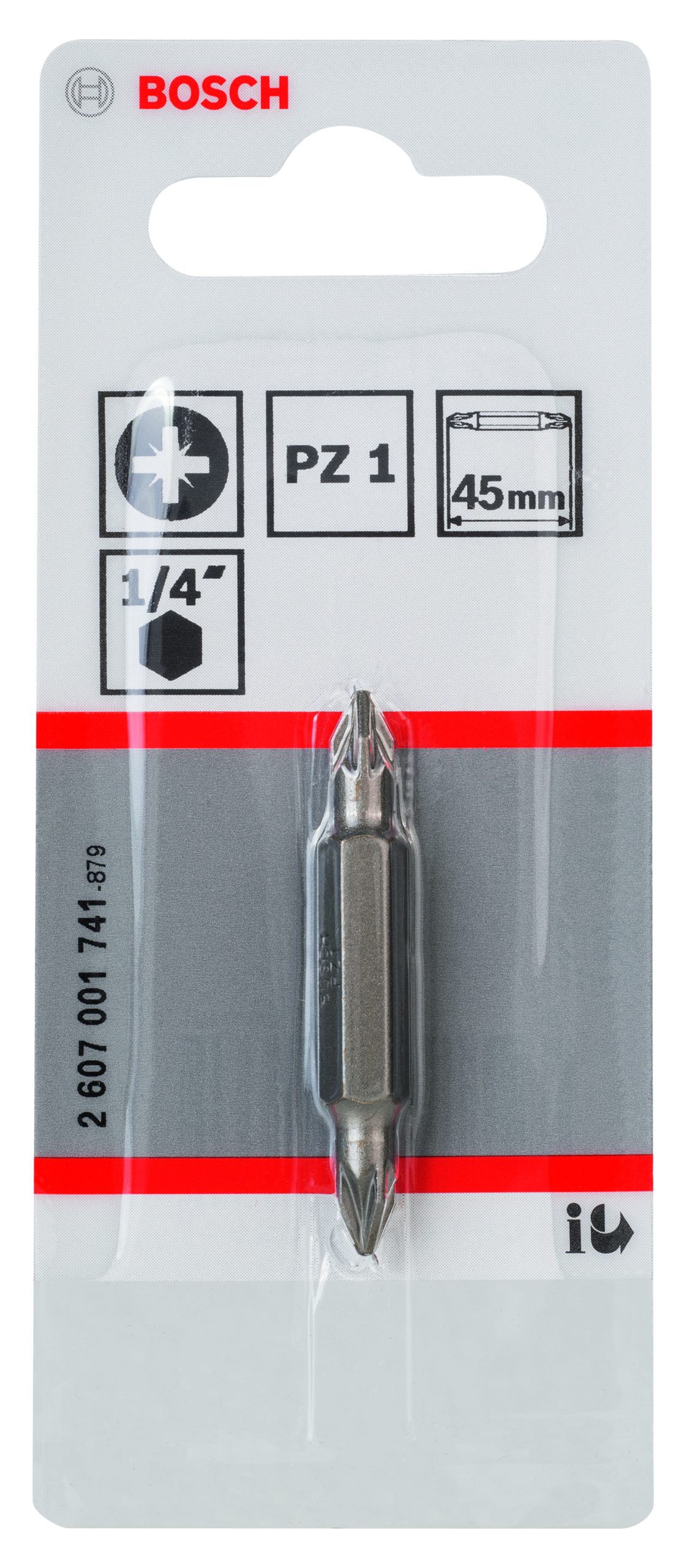 BOSCH Pakovanja Extra Hard dvostranih nastavaka za odvrtače, Pozidriv 2607001741 - 2