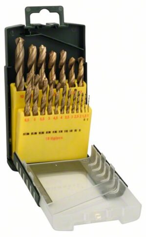 19-delni set HSS-TiN burgija za metal - 1