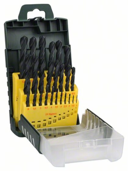 BOSCH 25-delni set HSS-R burgija za metal 2607017153 - 1