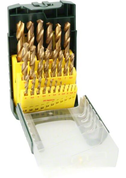 BOSCH 25-delni set HSS-TiN burgija za metal 2607017154 - 1