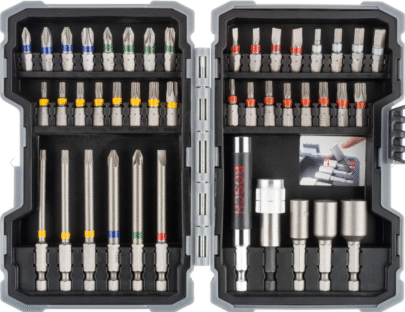 Bosch 43-delni set Extra Hard nastavaka za odvrtače PH, PZ, T, SL, H - 2