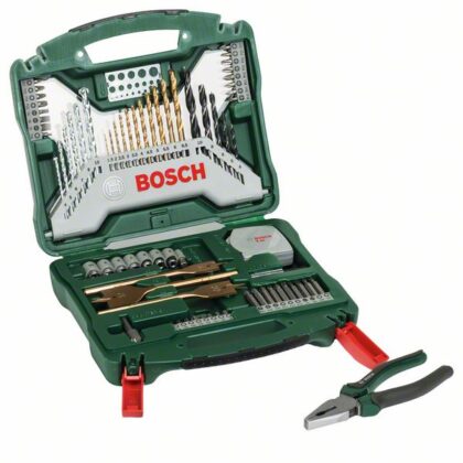 BOSCH 70-delni X-Line set kofera za pribor i klešta 2607017197 - 1