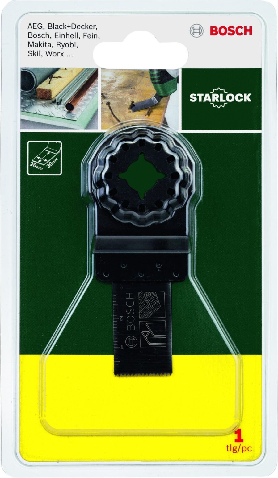 BOSCH Starlock BIM list testere za uranjanje Wood and Metal 2607017346 - 2