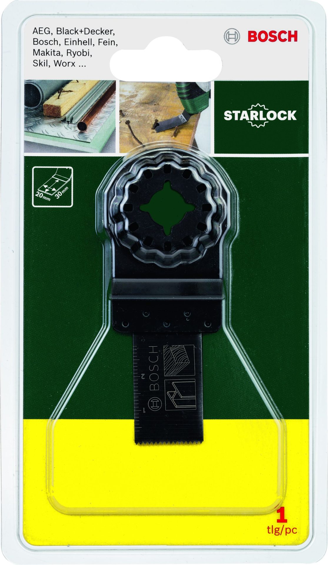 BOSCH Starlock BIM list testere za uranjanje Wood and Metal 2607017346 - 2