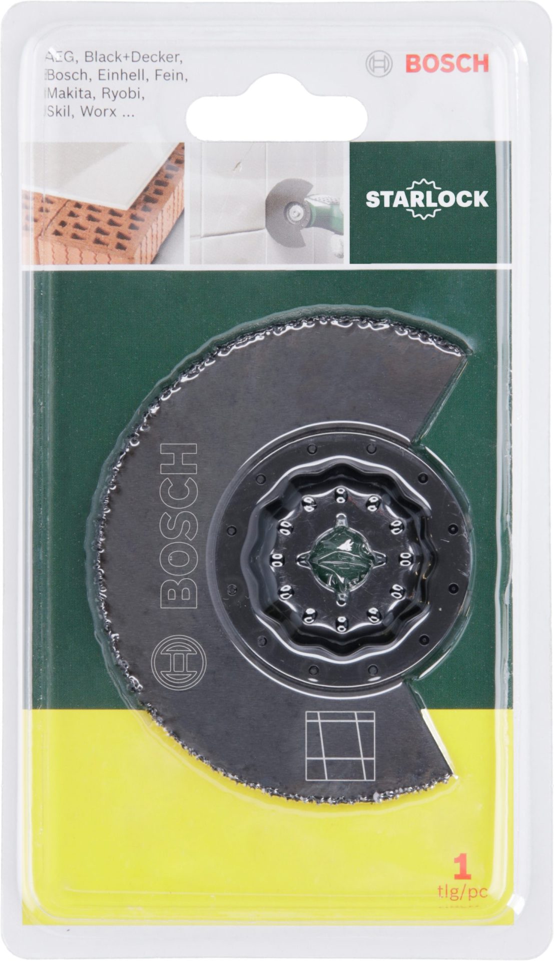 BOSCH Starlock Carbide LMT segmentni list testere Grout and Abrasive 2607017350 - 2