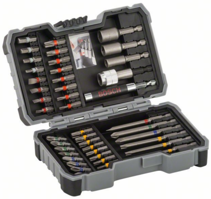 BOSCH 43-delni set bitova i nasadnih ključeva 2607017727 - 1
