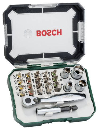 BOSCH Mini hobi komplet nastavaka za odvrtače sa krckalicom Extra Hard, 26 delova 2607017563 - 1