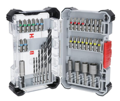 BOSCH Set Extra Hard nastavaka za odvrtač i PRO Wood burgija za drvo, 35 komada 2607017730 - 1