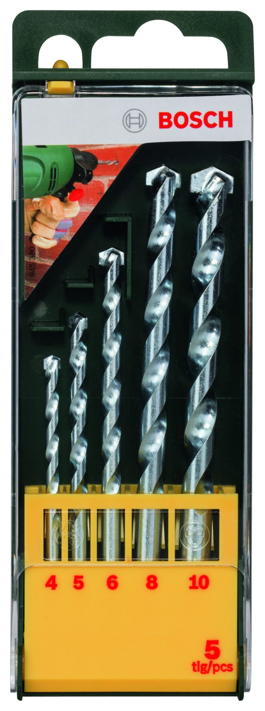 BOSCH 5-delni set burgija za kamen 2607019438 - 2