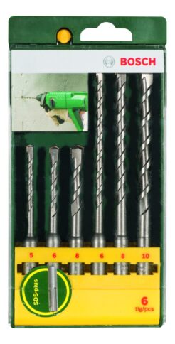 Komplet burgija za udarne bušilice SDS plus-5, 6 komada - 2