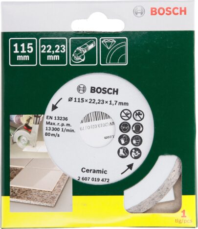Dijamantska rezna ploča za pločice, Ø 115 mm - 2