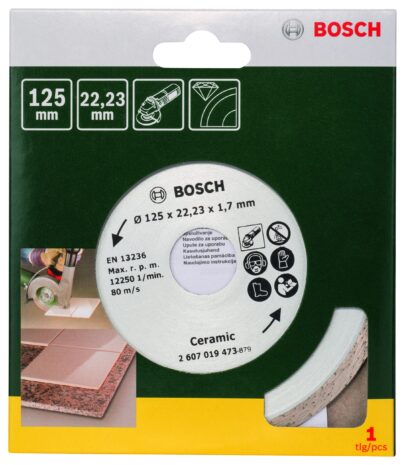 Dijamantska rezna ploča za pločice, Ø 125 mm - 2