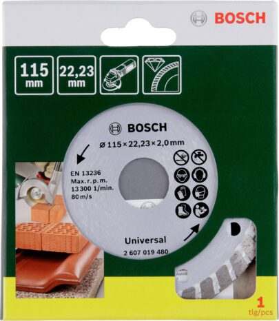 Dijamantska rezna ploča Turbo, Ø 115 mm - 2