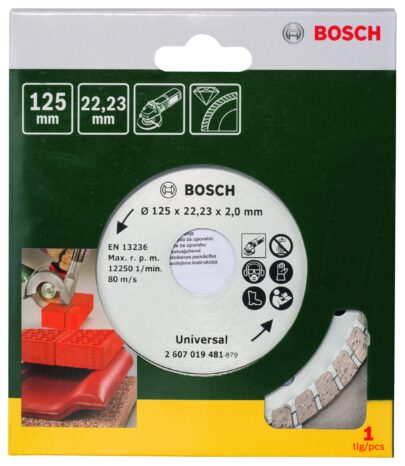 Dijamantska rezna ploča Turbo, Ø 125 mm - 2