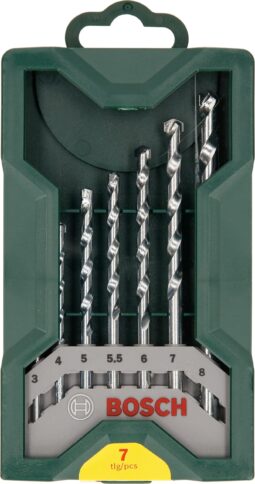 7-delni Mini X-Line set burgija za kamen - 2