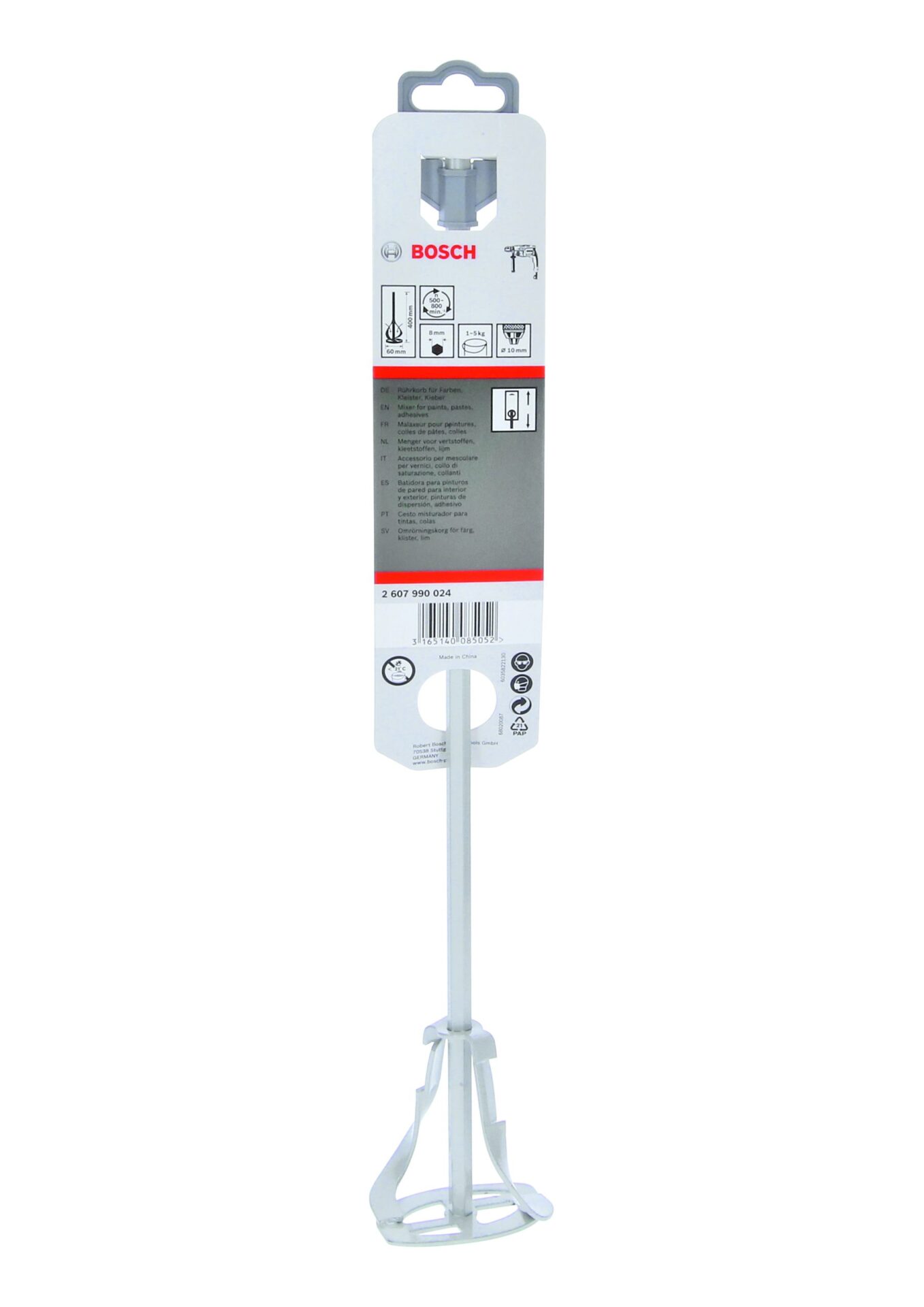 BOSCH Lagane korpe za mešanje za bušilice, od vrha na dole 2607990024 - 2