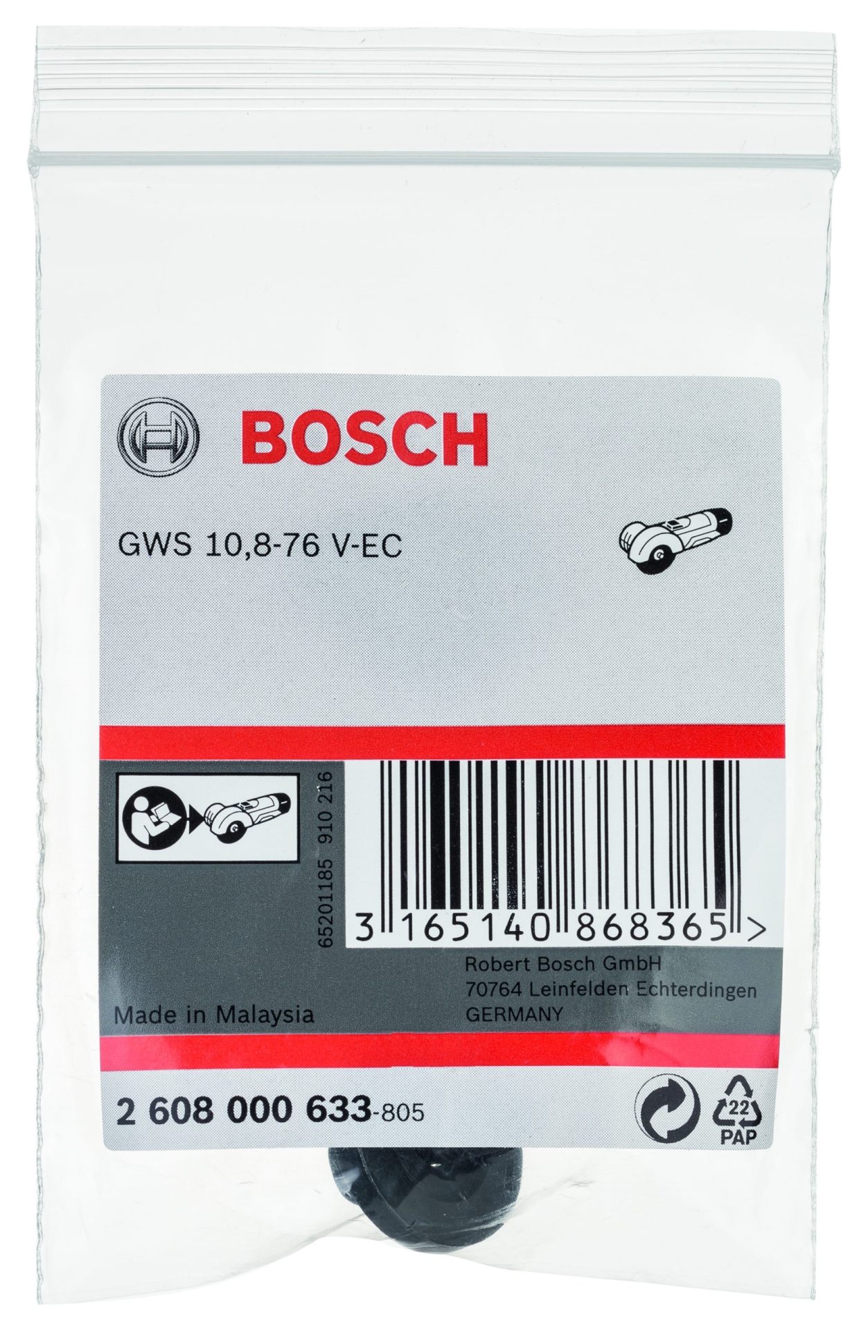 BOSCH Kompleti prirubnica za mini ugaone brusilice sa otvorom od 76 mm 2608000633 - 2