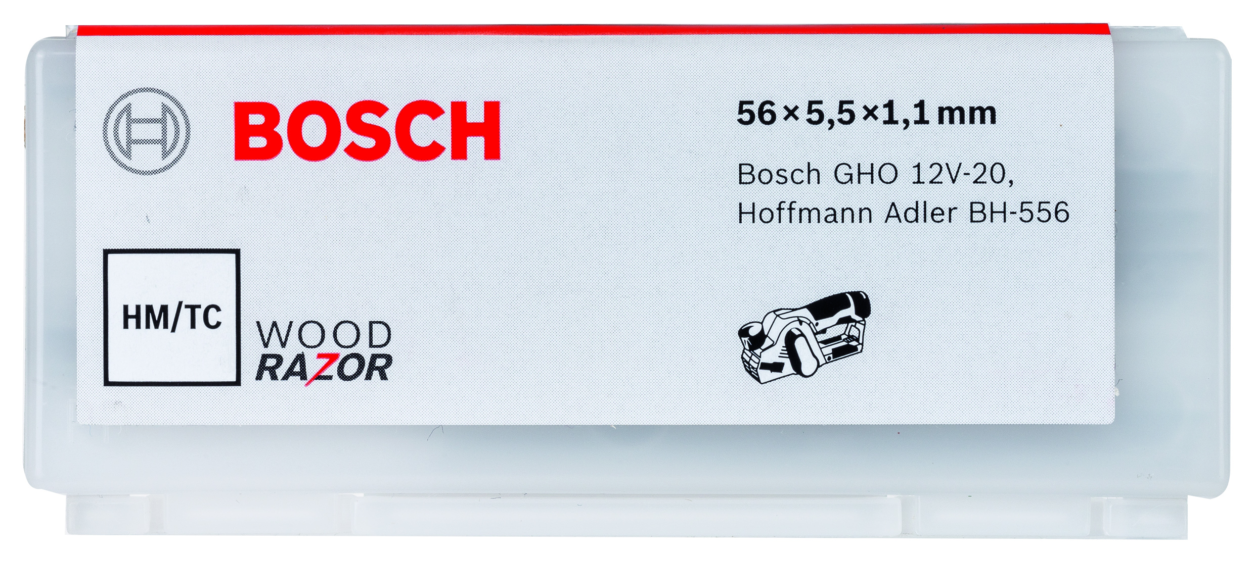 BOSCH Karbidni obrtni noževi za rende, 56 mm 2608000673 - 2
