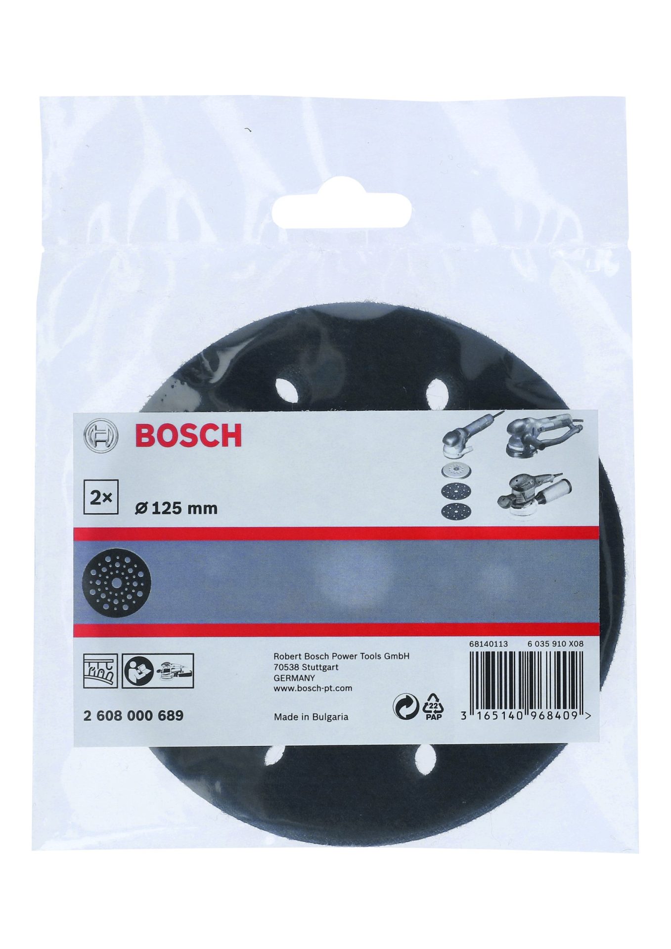 BOSCH Štitnici nosača za rotacione brusilice 2608000689 - 2