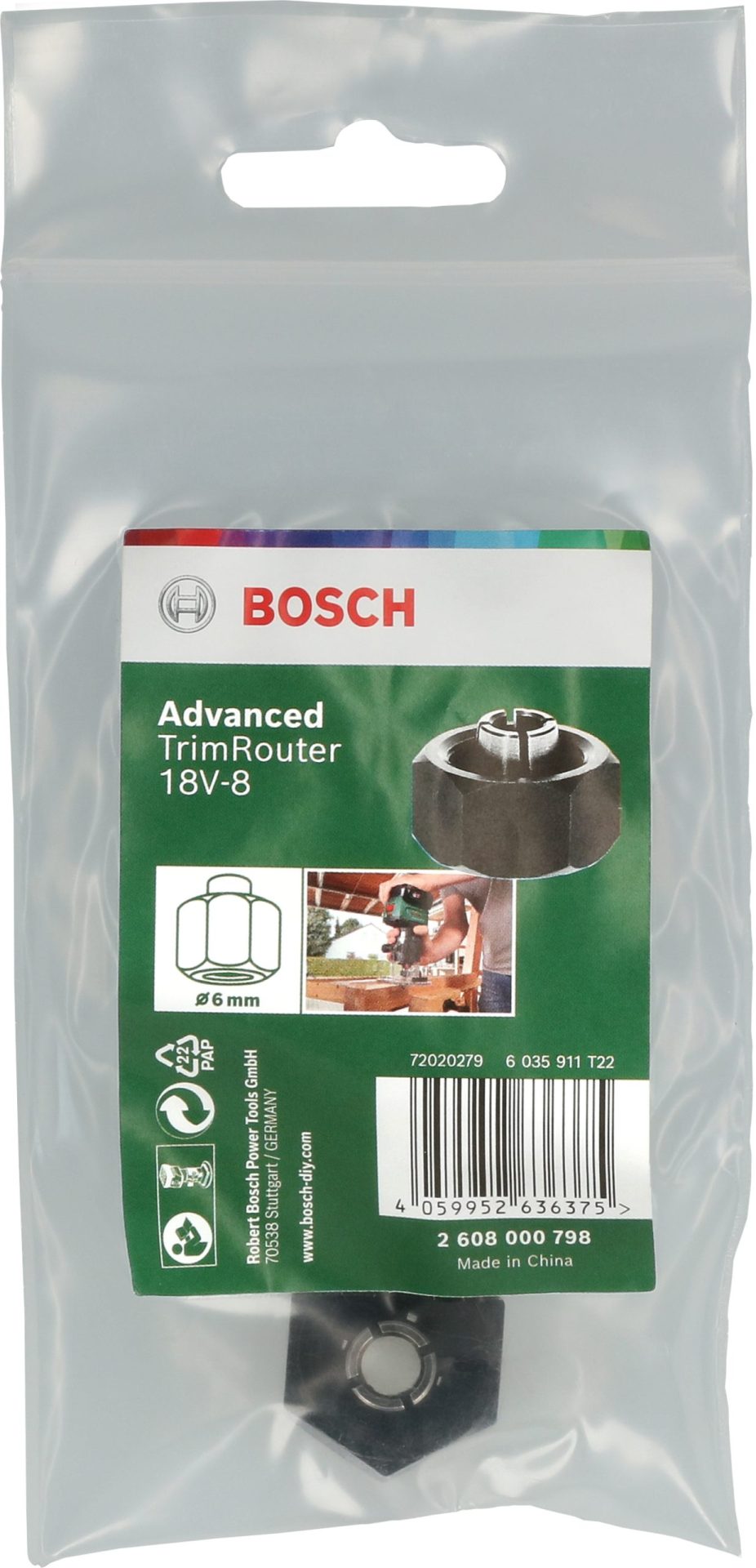 BOSCH Prstenovi za regularne glodalice 2608000798 - 2